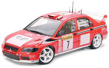 Tamiya 1/24 Mitsubishi Lancer Evolution VII WRC Race Car Kit