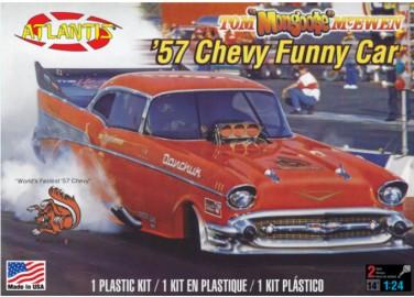 Atlantis 1/24 Tom Mongoose McEwen 1957 Chevy Funny Car (formerly Revell) Kit