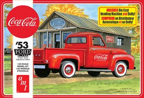 AMT 1/25 Cola-Cola 1953 Ford Pickup Truck Kit