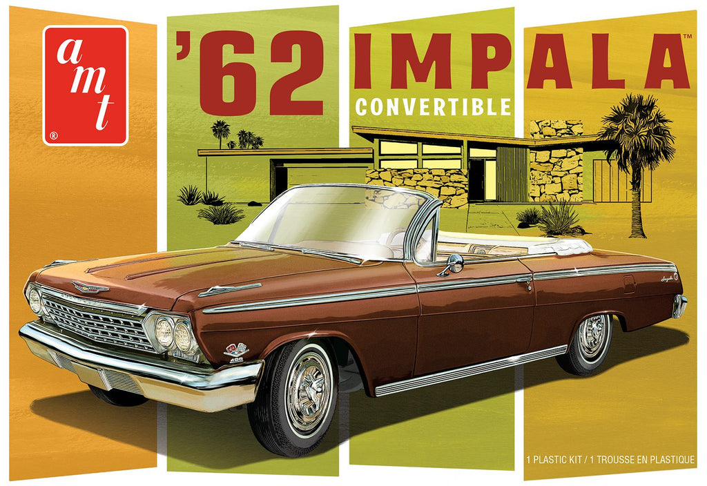 AMY 1/25 1962 Chevy Impala Convertible Kit