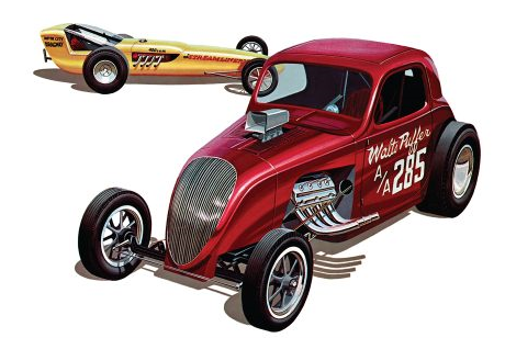 AMT Model Cars 1/25 Fiat Double Dragster Kit