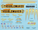 Atlantis Models 1/24 Son of Troublemaker Chevy El Camino Funny Car (formerly Monogram) Kit