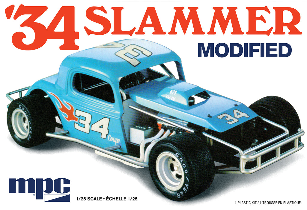 MPC 1/25 1934 Slammer Modified Stocker Race Car Kit