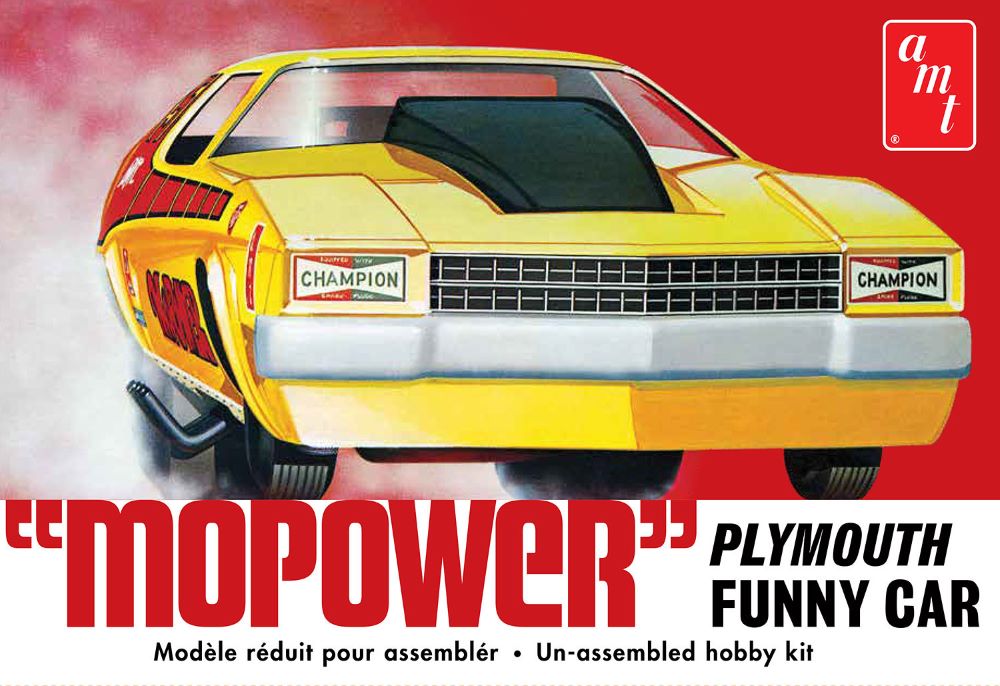 AMT 1/25 Mopower Plymouth Funny Car Kit