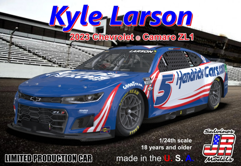 Salvino Jr 1/24 Kyle Larson 2023 NASCAR Chevrolet Camaro ZL1 Race Car (Primary Livery) (Ltd Prod) Kit