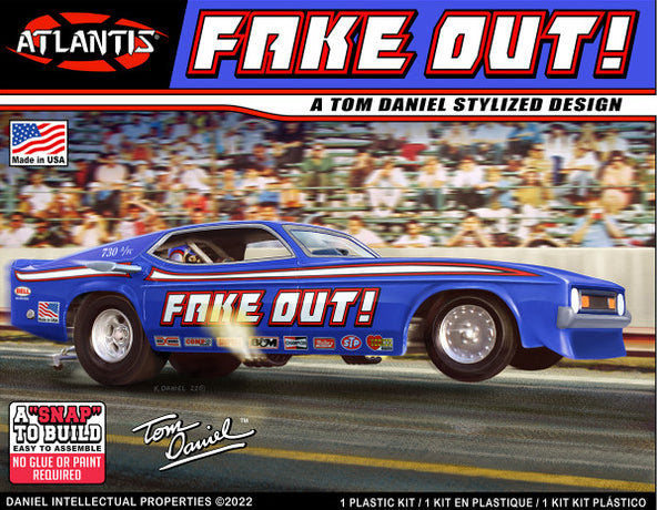 Atlantis Models 1/32 Tom Daniel's Fake Out Funny Car (Snap) (formerly Monogram) Kit
