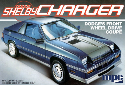 MPC 1/25 1986 Dodge Shelby Charger Coupe Kit