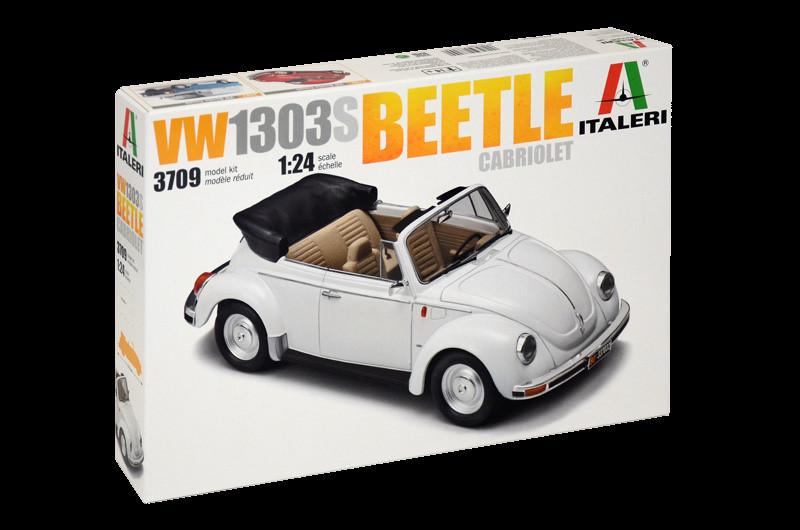 Italeri 1/24 Volkswagen 1303S Beetle Convertible Kit