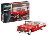 Revell Germany Model Cars 1/25 1955 Chevy Convertible Indy Pace Car Kit
