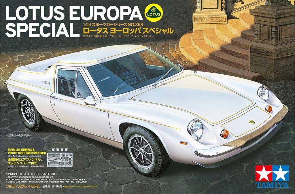 Tamiya Model Cars 1/24 Lotus Europa Special Sports Car Kit