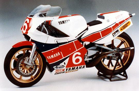 Tamiya 1/12 Yamaha YZR500 (OW70) Taira Version Motorcycle Kit