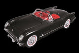 AMT 1/25 1957 Chevy Corvette Convertible (White) Cindy Lewis Car Culture Diorama Kit