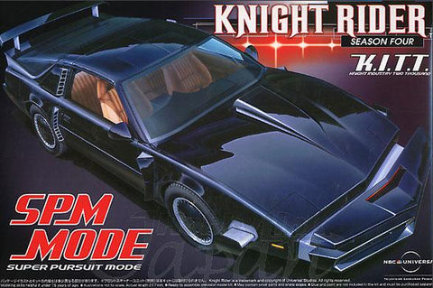 Aoshima Car Models 1/24 Knight Rider 2000 KITT Super Pursuit Mode Car from TV Show Season 4 Kit