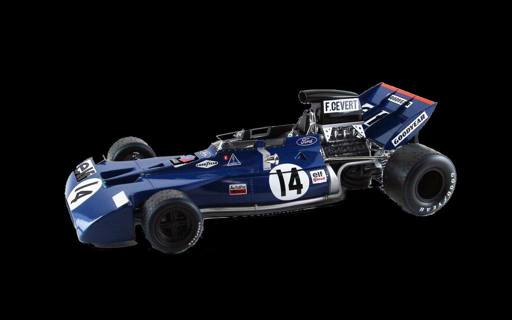 Ebbro Model Cars 1/20 1971 Tyrrell 002 British Grand Prix Race Car Kit