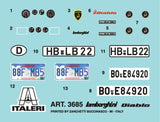 Italeri 1/24 Lamborghini Diablo Sports Car Kit