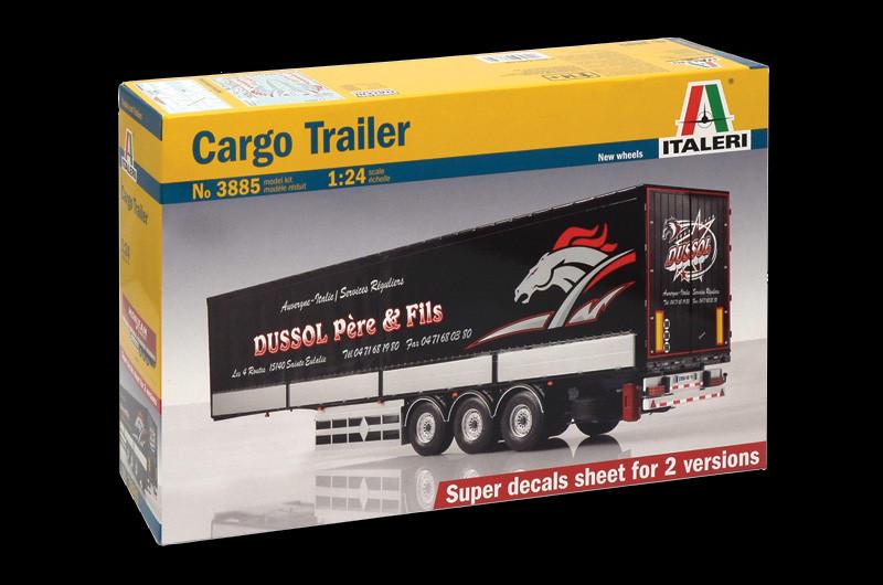 Italeri 1/24 Cargo Trailer Kit
