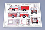 Trumpeter 1/25 2002 American LaFrance Eagle Fire Pumper Truck Kit