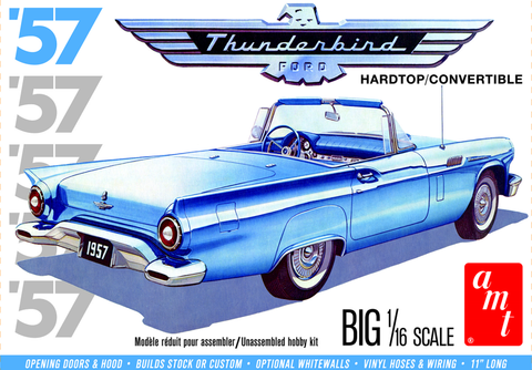 AMT 1/16 1957 Ford Thunderbird Hardtop/Convertible Kit