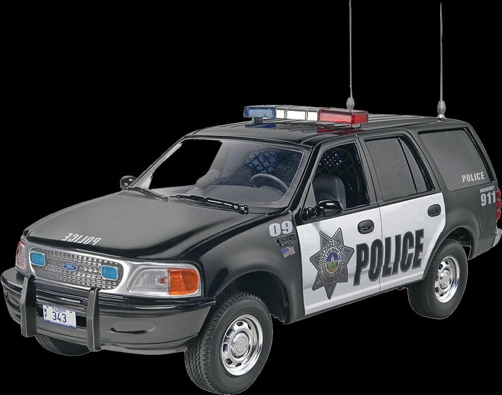 Revell-Monogram Cars 1/25 Ford Expedition Police SSV Snap Kit