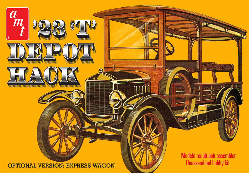 AMT 1/25 1923 Ford T Depot Hack Transport Kit