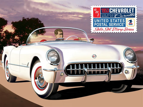 AMT 1/25 1953 Chevy Corvette USPS Stamps Series Kit