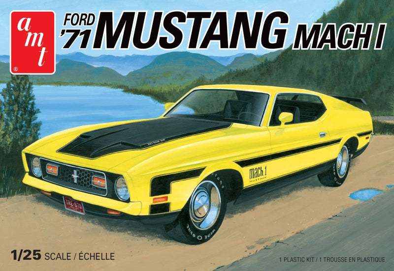 AMT 1/25 1971 Ford Mustang Mach I Kit