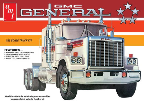 AMT Model Cars 1/35 1976 GMC General Semi Tractor Kit Media 1 of 1