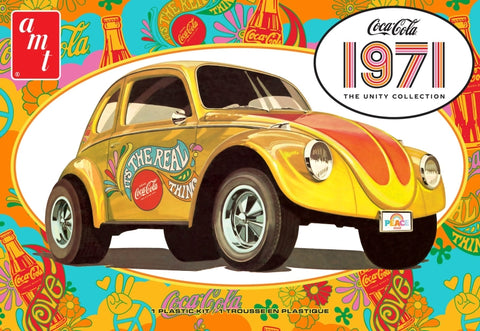 AMT 1/25 Coca-Cola 1971 Volkswagen Beetle Unity Collection Kit