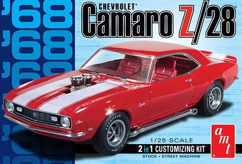 AMT 1/25 1968 Camaro Z28 Car Kit