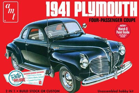 AMT 1/25 1941 Plymouth 4-Passenger Coupe Car Kit