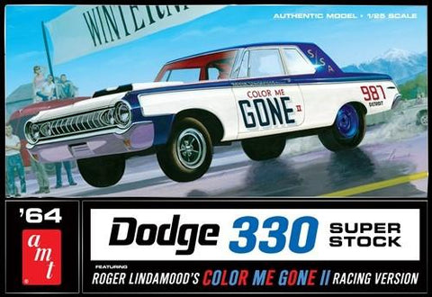 AMT 1/25 1964 Dodge 330 Color Me Gone II Drag Car Kit