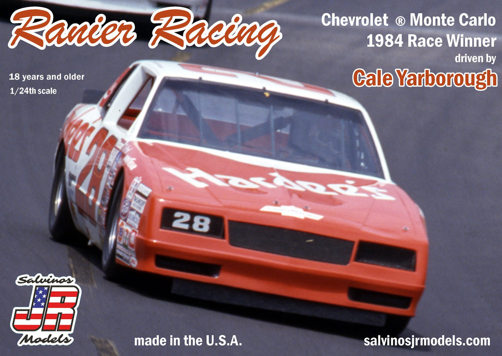 1/24 Cale Yarborough #28 Chevrolet Monte Carlo 1984 Daytona 500 Winner Race Car Kit