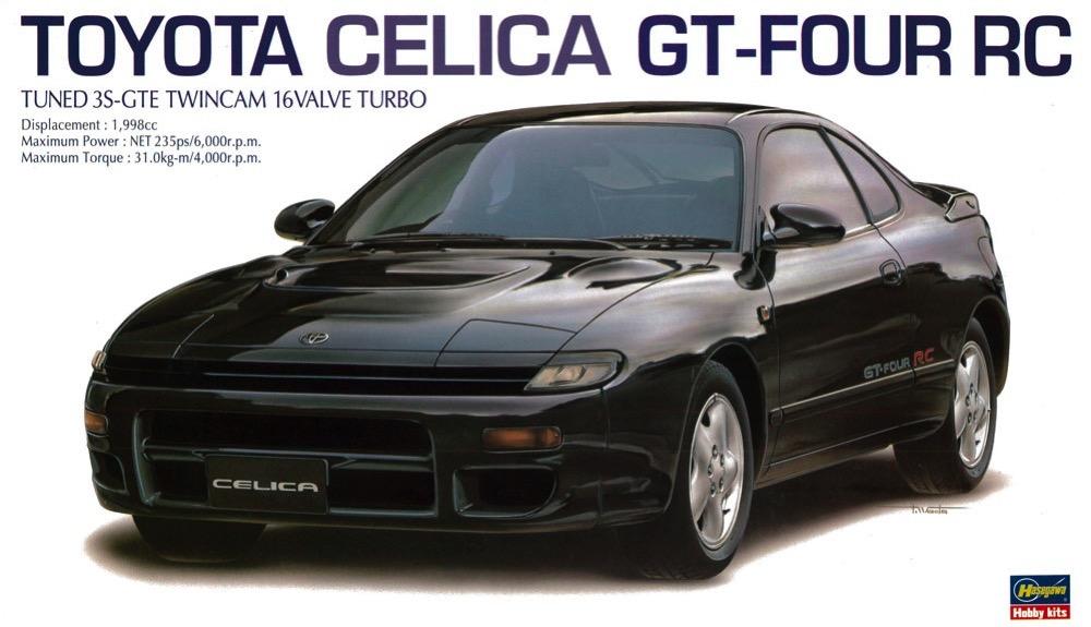Hasegawa Model Cars 1/24 Toyota Celica GT-Four RC Car Ltd Edition Kit