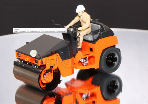 Hasegawa Model Cars 1/35 Hitachi ZC50C5 Vibratory Combined Roller Construction Machinery Kit