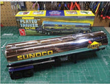 AMT 1/25 Sunoco Fruehauf Plated Tanker Semi-Trailer Kit