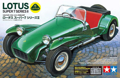 Tamiya Model Cars 1/24 Lotus Super 7 Series II Sports Car Kit