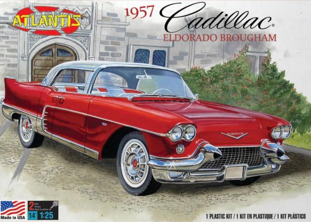 Atlantis Cars 1/25 1957 Cadillac Eldorado Brougham Car (formerly Revell) Kit