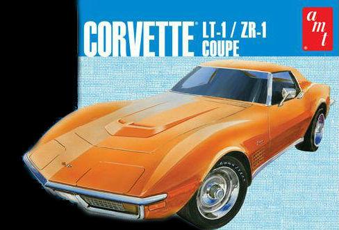 AMT Model Cars 1/25 1970 Chevy Corvette LT1/ZR1 Coupe Kit