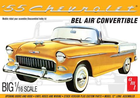 AMT 1/16 1955 Chevy Bel Air Convertible Kit