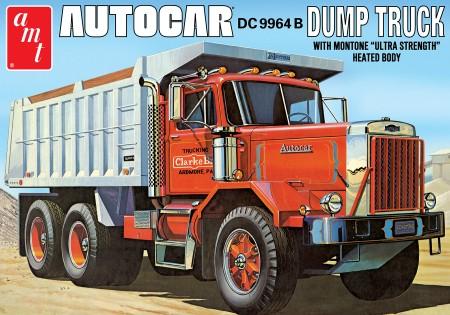 AMT Model Cars 1/25 Autocar DC9964B Dump Truck Kit