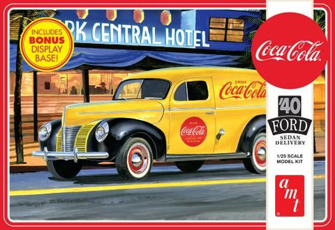 AMT Model Cars 1/25 Coca-Cola 1940 Ford Sedan Delivery Van Kit