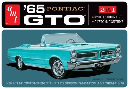 AMT 1/25 1965 Pontiac GTO Car (2 in 1) Kit