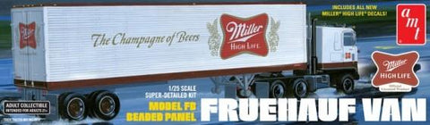 AMT Model Cars 1/25 Miller Beer Fruehauf 40' Semi Trailer Kit