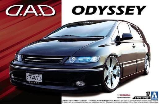 Aoshima Car Models 1/24 2003 Honda D.A.D. RB1 Odyssey Minivan Kit