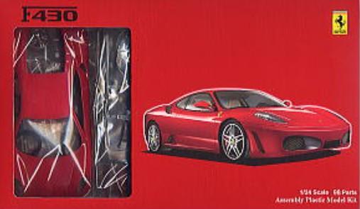 Fujimi 1/24 Ferrari F430 Sports Car Kit