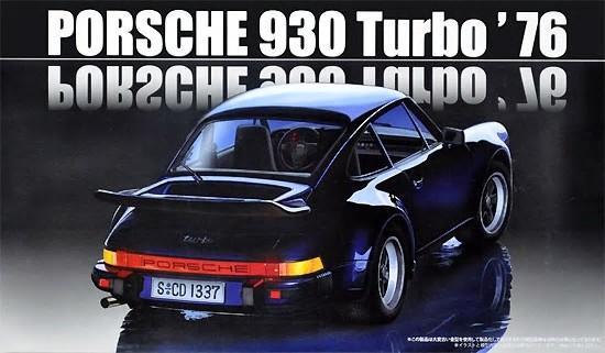 Fujimi Car Models 1/24 1976 Porsche 930 Turbo Sports Car Kit