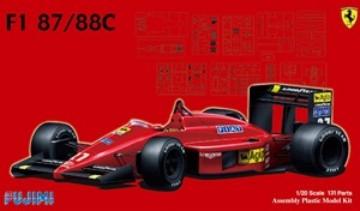 Fujimi 1/20 Ferrari F1 87/88C Race Car Kit