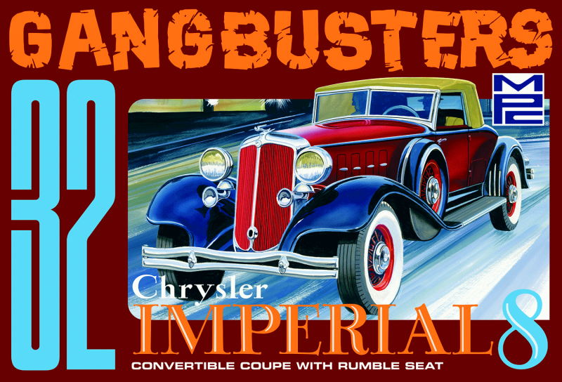 MPC 1/25 1932 Chrysler Imperial Gangbusters Car Kit