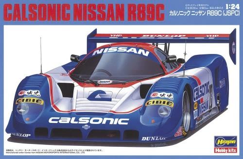 Hasegawa Car Models 1/24 Calsonic Nissan R89C 24-Hours LeMans Race Car Kit