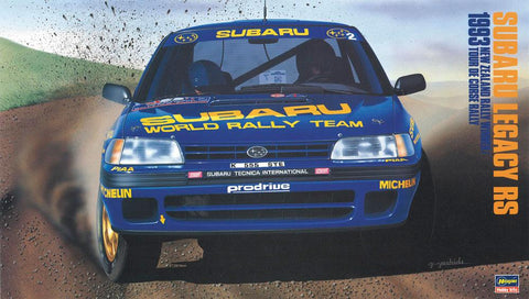 Hasegawa Model Cars 1/24 Subaru Legacy RS 1993 New Zealand Rally Limited Edition Kit